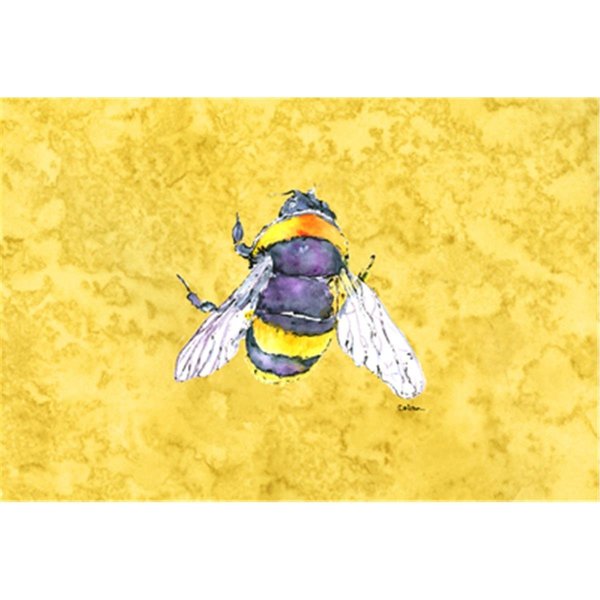 Carolines Treasures Bee On Yellow Fabric Placemat 8852PLMT